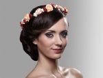 сватба, шаферки, аксесоар за коса, сватбен аксесоар, венец, венче, кръщене