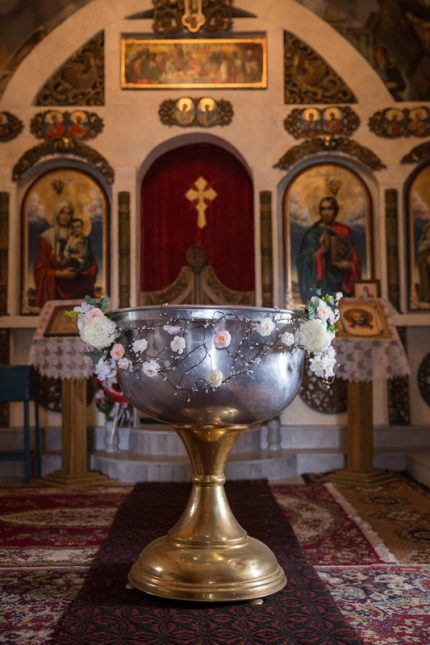 декорация за кръщене, момиче, декорация за църква