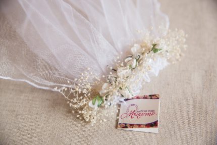 воал, булка, аксесоар, декориран, гребен