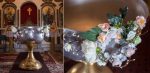 декорация за кръщене, момиче, декорация за църква