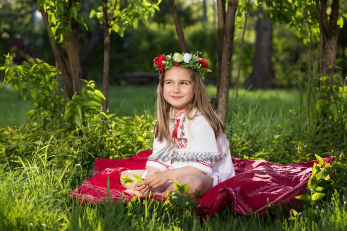 кръщене, народна , носия, детска, лазарка, детски, цървули