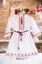 народна , носия, детска, кръщене, кръщелна, момиче, мотиви, венец, детски носии