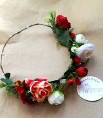 венец за народна носия, носия момиче, лазарски венец