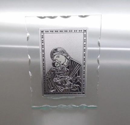 подаръци за гости кръщене, икона за кръщене, стъклени икони