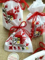 кръщене в народен стил, кръщелен комплект с шевици