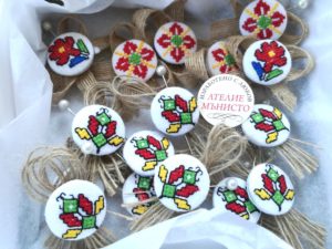 бутониери за сватба, сватбени бутониери, бутониери за гости