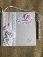 книга за пожелания, сватбена книга, рустик стил