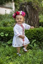 народна носия за момиче, венец за народна