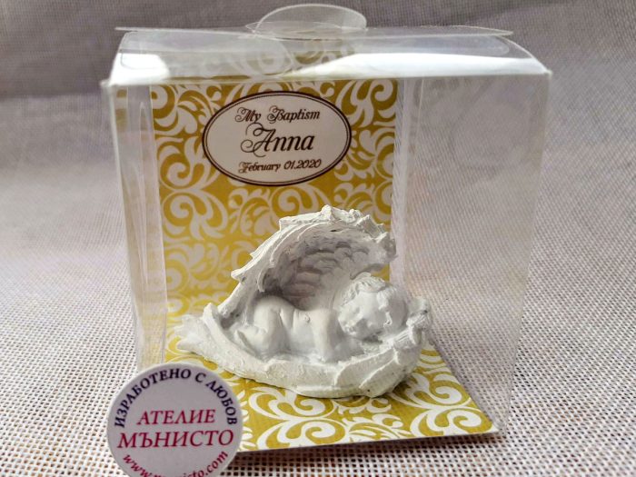 подаръци за гости, ангелче, кръщене бебе,