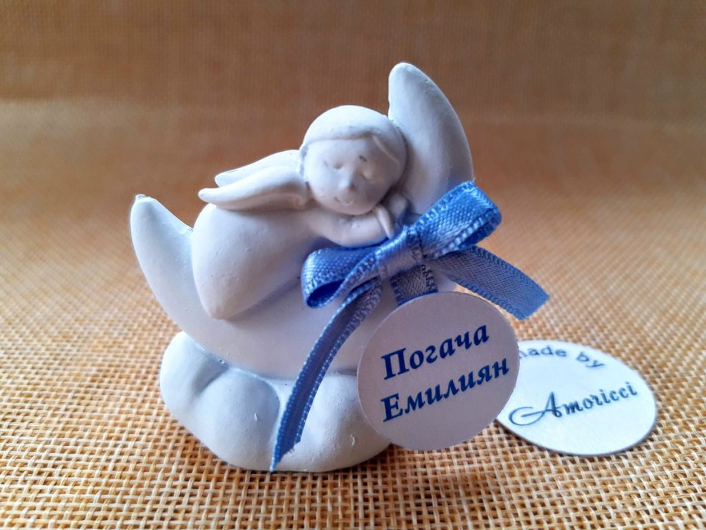 подаръци за гости, ангелче, кръщене бебе,