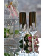 сватбени чаши, сватбено шампанско, чаши за шампанско