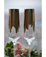 сватбени чаши, сватбено шампанско, чаши за шампанско