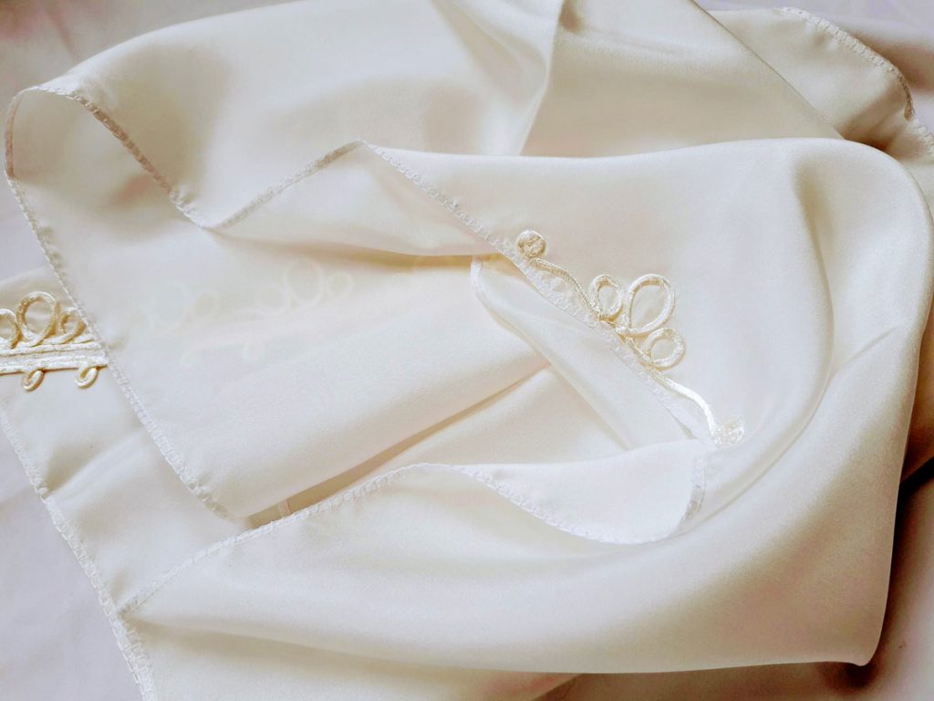 шал за глава, народен стил, за църквата, гайтани