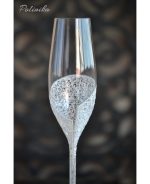 сватбени чаши, чаши за шампраско, ритуални чаши, сватбено шампанско