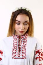 женска носия, женска риза с шевици, дълга риза за носия