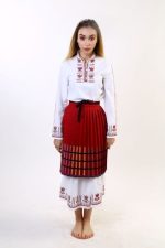 женска носия, за сватба, народен стил, бръчник