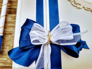 книга за пожелания, кръщене момче, сватбена книга, златно кръстче