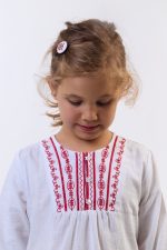 деска риза с шевици, блуза с шевици за момиче