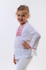 деска риза с шевици, блуза с шевици за момиче