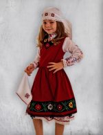 детска носия за момиче, сукман с шевици, женска носиа