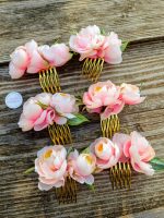 Аксесоар за коса Белла 3 - прасковен цвят - Image 8