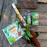 Кръщелна свещ с принт на канава - тема Джунгла - Image 5