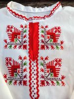 детска риза с бродерии, ръчна изработка, риза с шевици