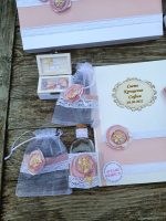 кръщелен комплект, комплект за кръщене, шише за олио за кръщене