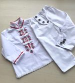 Костюм с шевици - риза и панталон