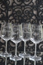 подаръци за юбилей, подаръци за годишнина, гравирани чаши, подаръци за кръстници, подаръци за кумове