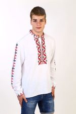 Мъжка риза с шевици Владимир - шопски шевици