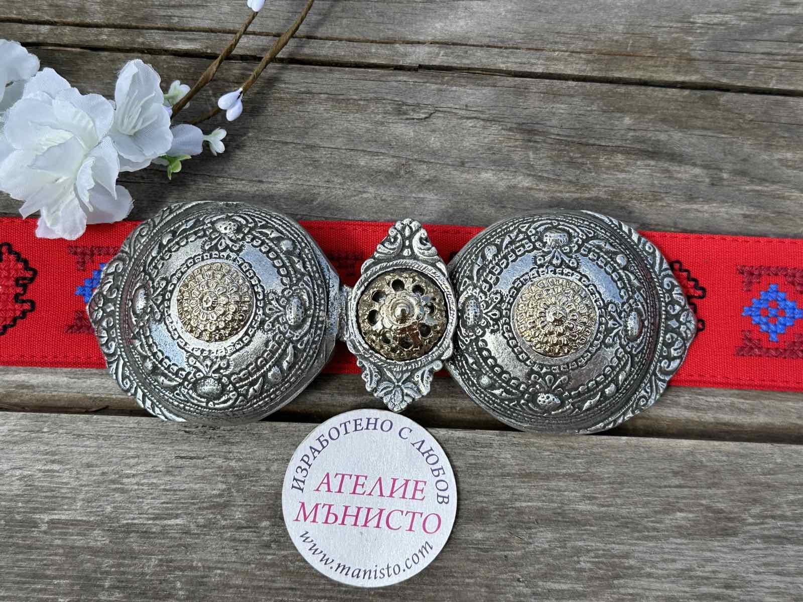 trakiiski pafti-za nosia-jenska nosia (4) Пафти двуцветни Тракийски - Image 1