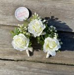 Бутониера Роза и зеленина - Image 2