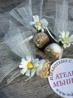 сватбени късметчета, за хвърляне пред църквата, с маргаритки