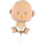 декорация с балони, декорация за новородено, балони за новородено, welkome baby
