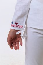 Детска носия - кенарена риза с шевици ЦВЕТЕ - Image 3
