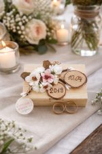 Дървена кутия за халки  Белл Епок