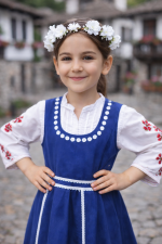 Аксесоар за коса венец Бяла Пролет