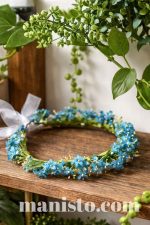 Аксесоар за коса Венец  Незабравка - мини - Image 2