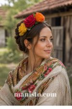 фотосесия , диадема с цветя, рози за коса, ателиер мънисто